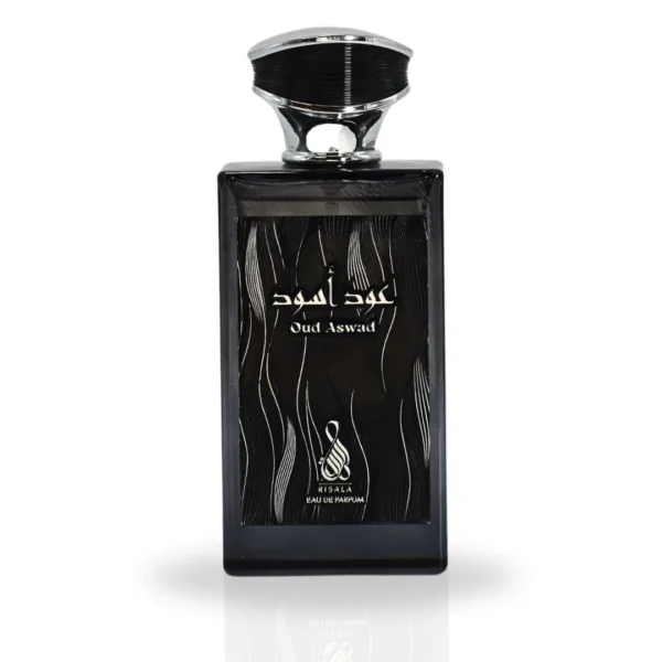 Oud Aswad EDP Spray 100ML (3.4 OZ) By RISALA | An Opulent Blend Of Luxurious, Spicy, Woody & Floral Fragrance. - Imagen 2